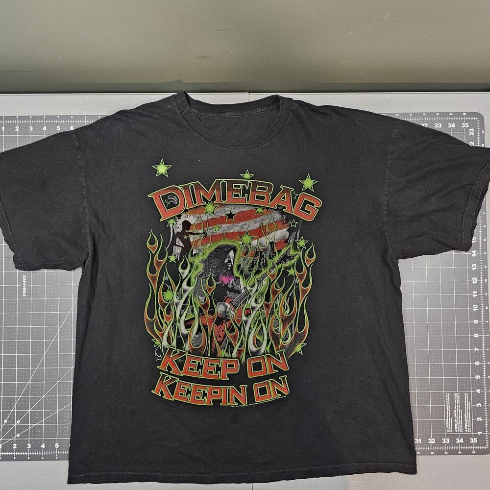 Dimebag Darrell Memorial Tshirt XL Pantera Band Concert Music Y2K Streetwear